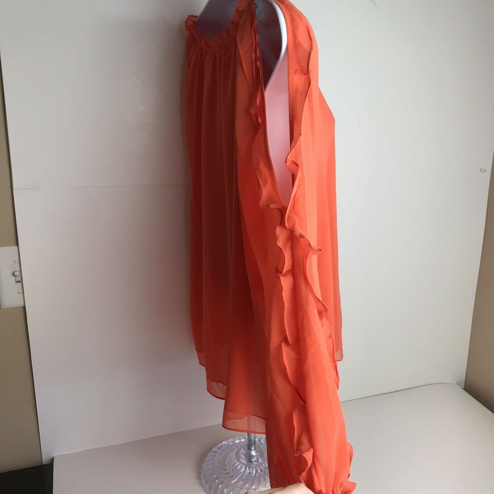 NWT 1. State Orange Slit Shoulder Top - Picture 4 of 10
